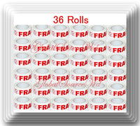 36 Rolls 2" x 110 yds Fragile Seal Packing Tape IF SEAL IS BROKEN 