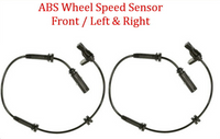 4 x ABS Wheel Speed Sensor Front-Rear L/R Fits BMW 2 3 4 Hybrid 2012-2020