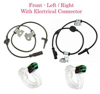 2 x ABS Wheel Speed Sensor & Connector Front L/R Fits Legacy Outback 2005-2006