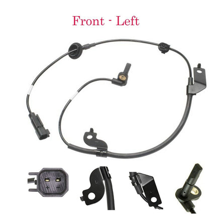 ABS Wheel Speed Sensor & Connector Front Left  Fits Mitsubishi Lancer Outlander