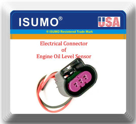 Connector of Engine Oil Level Sensor FLS83 Fits:Cadillac Chevrolet GMC Oldsmobil