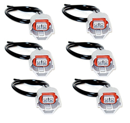 6 x Electrical Connector of Fuel Injector Fits Nissan Frontier 2005-2022 V6