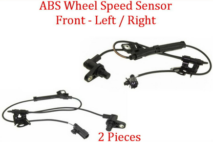 2 Pcs ABS Wheel Speed Sensor Front-L/R Fits:OEM$12100 Toyota Corolla 2009-2013