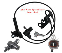 2 x ABS Wheel Speed Sensor +Connectors Front L/R Fits Corolla Matrix Vibe