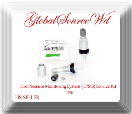 1 Kit Part# 34000 Aluminum Tire Pressure Monitoring System (TPMS) Service Kit 