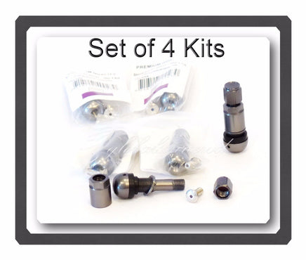 4 Kits Tire Pressure Monitoring System(TPMS)Sensor Service Kit Fits: Audi BMW &