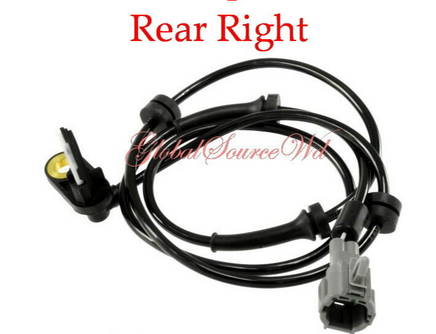 ABS Wheel Speed Sensor & Connector Rear Right Fit Nissan Titan 2004-2011 V8 5.6L