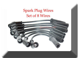 Spark Plug Wire Set 8 Wires Fits Cadillac Chevrolet GMC Hummer V8