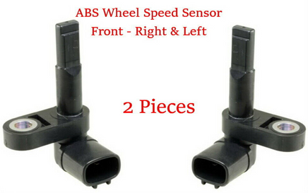 4 ABS Wheel Speed Sensor & Connectors Front-Rear - L/R Fits Lexus 2006-2014