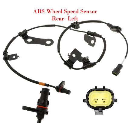 2 x ABS Wheel Speed Sensor Rear Left / Right Fits Hyundai Tucson 2016-2021