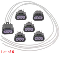 6x Ignition Coil Connector Fits Buick Cadillac Chevrolet GMC Saab Saturn Suzuki