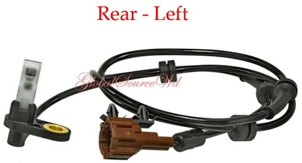 ABS Wheel Speed Sensor  & Connector Rear Left Fit Nissan Titan 2004-2011 V8 5.6L