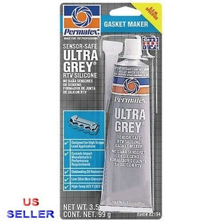 12 tubes Permatex Ultra Grey RTV Gasket Maker 3.5 oz. Tubes