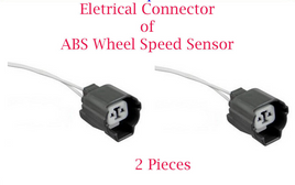 2x Connector of ABS Wheel Speed Sensor ALS1011/ALS1095 Rear L/R Odyssey1999-2001