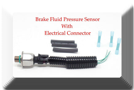  Brake Fluid Pressure Sensor W/Electrical Connector Fits:Cadillac Chevrolet GMC