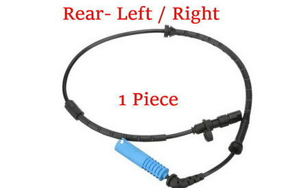 1 ABS Wheel Speed Sensor Rear Left or Right Fits: BMW X5 From 5/2000 to 2003