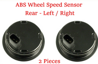 4x ABS Wheel Speed Sensor + Connectors Front Left/Right Fits Corolla Matrix Vibe