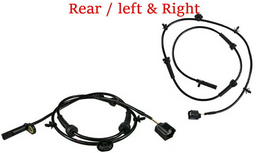 2x ABS Wheel Speed Sensor Rear L/R Fits:JX35 2013 QX60 14-20 Pathfinder 13-20