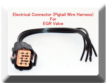 Electrical Connector Wiring Harness of EGR Valve EGV899 Fits: Endeavor 2004-2006