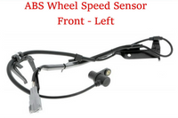 Set 4 ABS Wheel Speed Sensor Front-Rear Left/Right Fits:Lexus EX300