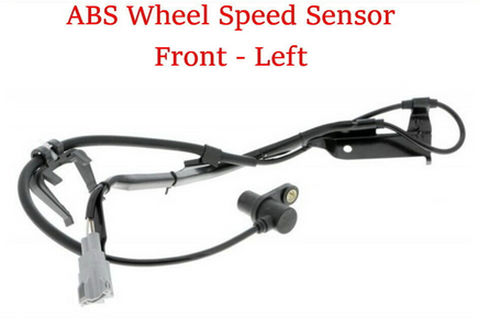 Set 4 ABS Wheel Speed Sensor Front-Rear Left/Right Fits:Lexus EX300