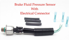  Brake Fluid Pressure Sensor W/Electrical Connector Fits:Cadillac Chevrolet GMC