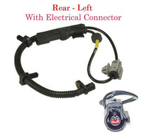 ABS Wheel Speed Sensor Rear Left with Connector Fit: Ford Focus 2008-2011