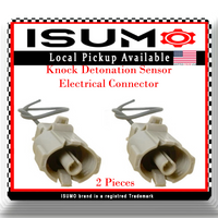 2 Pieces Connector of Knock Sensor Fits: Buick Cadillac Chevrolet GMC Isuzu