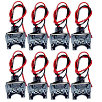 8x Fuel Injector Connector Fits: Ford Lincoln Mercury V8 V10 W/Fedral Emissions