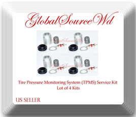 4 Kits 20005 TPMS Sensor Service Kit Fits: QX56 Armada Frontier Pathfinder Quest