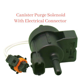 Vapor Canister Purge Solenoid & Connector For Allure Enclave LaCrosse Rendezvous