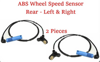 Set 4 ABS Wheel Speed Sensor Front / Rear Left & Right For BMW 320 325 330 M3