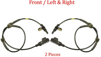 2vx ABS Wheel Speed Sensor Front L/R LR024202 Fits: Evoque Discovery Sport12-21
