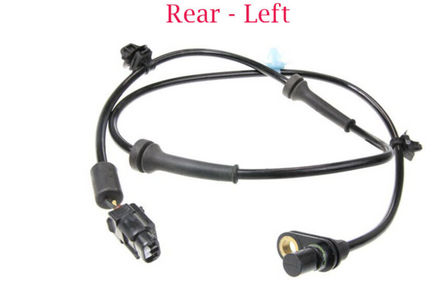 2 x ABS Wheel Speed Sensor Rear Left / Right Fits: Suzuki SX4 2007-2013  FWD