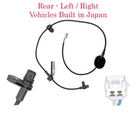 2 x ABS Wheel Speed Sensor RearLeft /Right Fits Mazda 3 2014-2018 Built In Japan