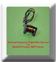 Manifold Pressure (MAP) Sensor W/ Connector Fits:Chrysler Dodge Mitsubishi 