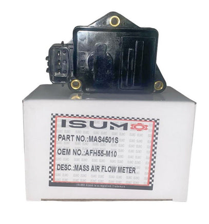 Mass Air Flow Sensor  & Connector AFH55M10 Fits: Nissan D21 Pickup L4 2.4L