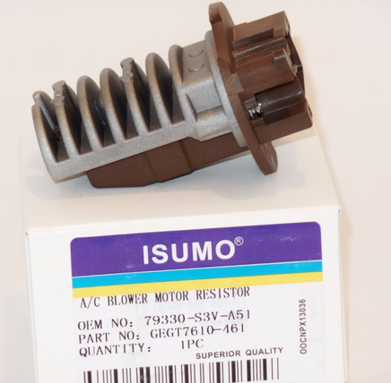 Blower Motor Resistor Rear Fits: Acura MDX 2001-2006 Honda Pilot 2003-2008