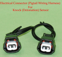 2 Pc Knock Sensor W/Connector Fits  BRZ Forester Impreza R Legacy Outback WRX &