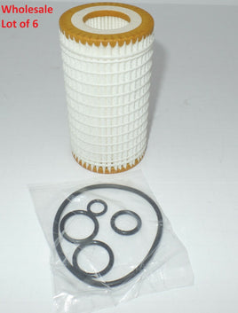 6 x HU718/5x Engine Oil Filter Fits: Mercedes Benz 1998-2015 Crossfire 2004-2008