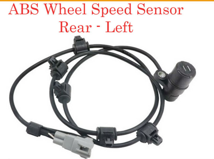 2 X ABS Wheel Speed Sensor & Connector Rear L/R Fits:Toyota Sequoia 2001-2007
