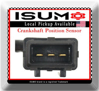 OE Spec Crankshaft Position Sensor W/Connector Fit Santa Fe Optima Rondo V6 2.7L