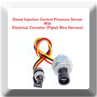 Diesel Injection Control Pressure Sensor W/Connector Fits:International 98-04