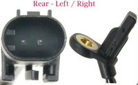 2 x ABS Wheel Speed Sensor Rear Left / Right  Fits: Mercedes Benz Series GL ML R