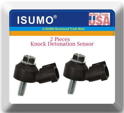 Set of 2 Knock Detonation Sensor Fits GM GMC Hummer Isuzu Saab 2003-2006 