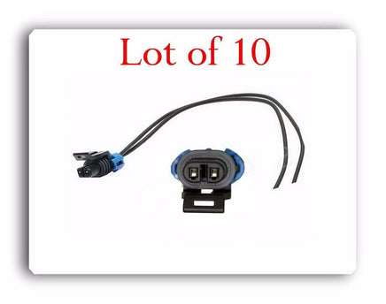 Lot 10  Multi Purpose Electric Connector 2 Pin Fits: GM Daewoo GMC Saab Suzuki &
