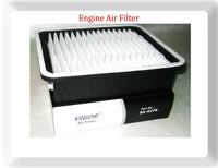 2 Pcs) Mass Air Flow Sensor & Engine Air Filter Fits: GS300 IS300 2001-2005