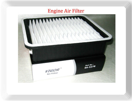 2 Pcs) Mass Air Flow Sensor & Engine Air Filter Fits: GS300 IS300 2001-2005