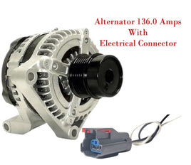 13871A OEM Reman Carquest Alternator 136Amps W/ Connector Fits Chrysler Dodge