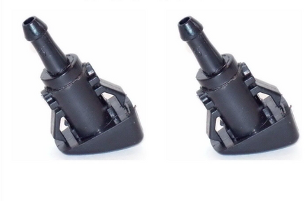 Set of 2  Windshield Washer Nozzle Front  Fits: Subaru Forester 2003-2008